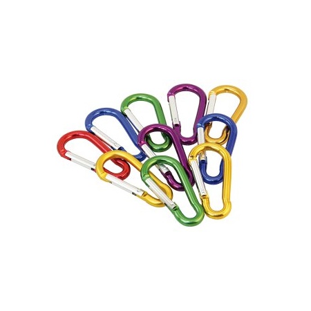 Aluminium Karabiner farbig 60mm KK5506-10