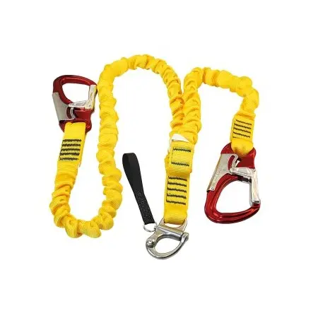 Kong Lifeline elastisch 2Karabiner + 1 Schnappschäkel