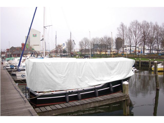 Gewebeplane weiß 100g/m² 2 x 3 m