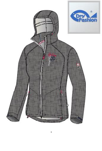 Dryfashion Damen Softshell Jacke Mellum 36