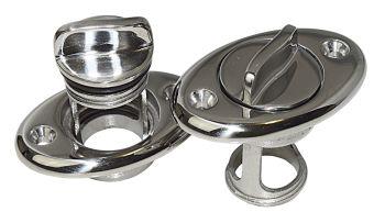 Lenzstopfen Edelstahl AISI316 32mm Öffnung