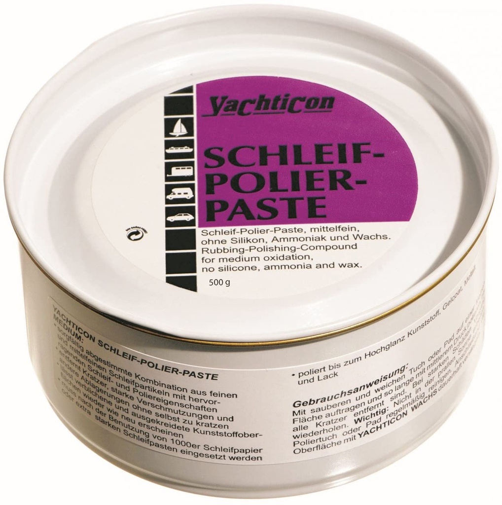Yachticon Schleif-Polier-Paste medium M 100 250 gr