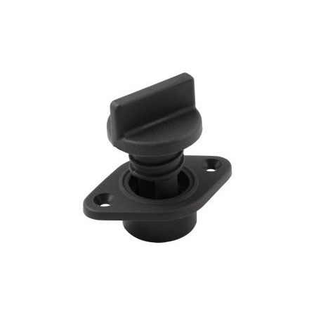 Decksdurchführung schwarz HA323-2