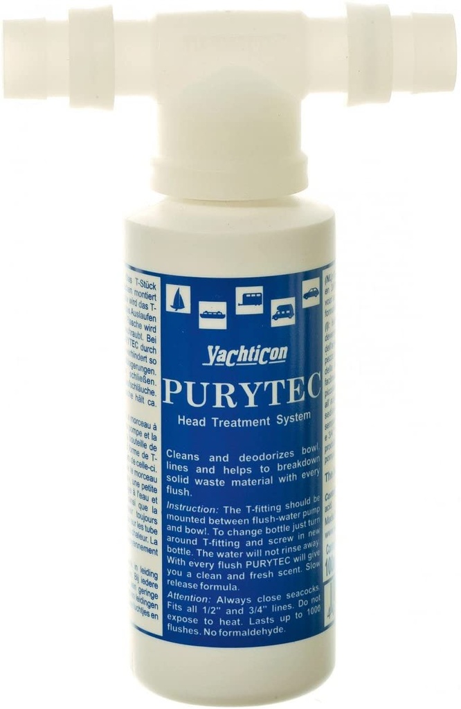 Purytec Set (T-Stück mit Flasche)