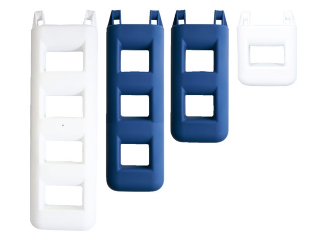 Majoni Treppenfender weiß 1-Stufig