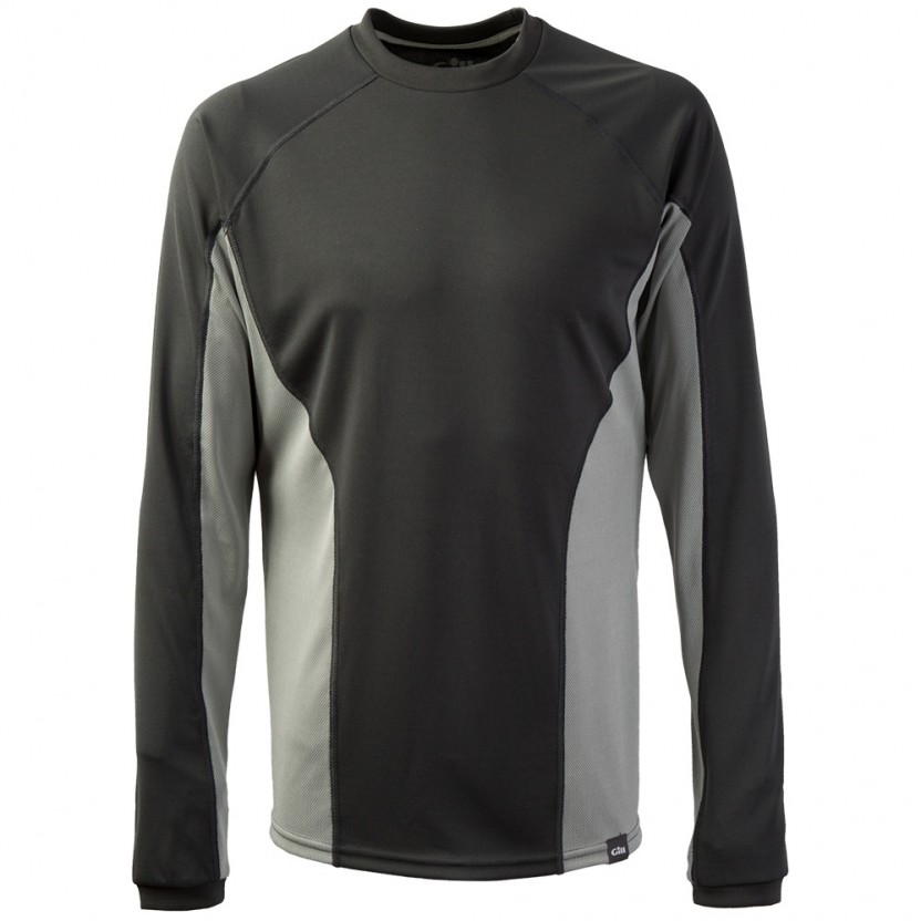 Gill i2 Herren Langarm T-Shirt Ash 2XL