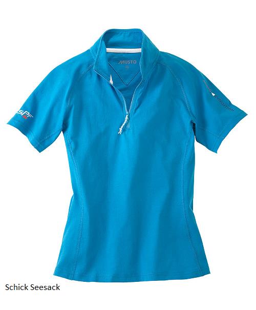 Musto Evo Sunblock Zip Neck weiß 38