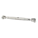 Wantenspanner AISI316 M12 Gabel/Gabel PK120012
