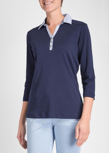 Saint James Polo-Shirt mit Ÿ Arm ROZENN
