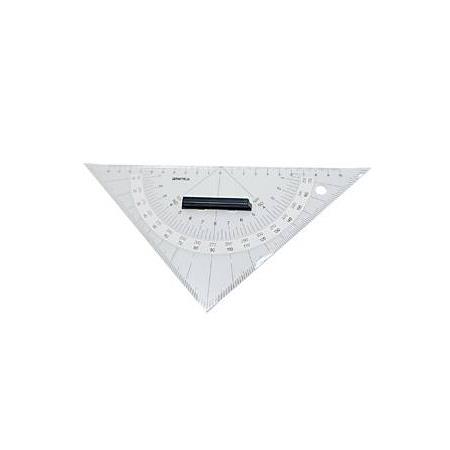 [32406] Kursdreieck Acryl 250mm Hypotenuse