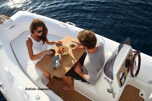 [31984] Holz-Picknicktisch mit Alustange Z61383