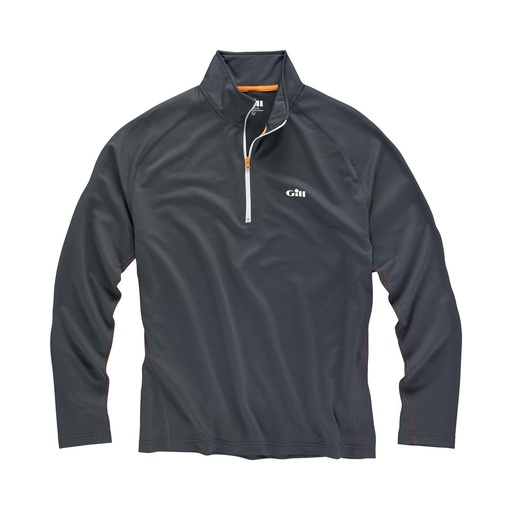 i2 Basisschicht Zip-Polo Langarm