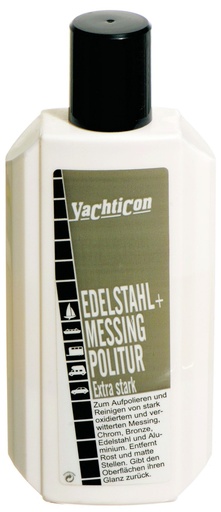 [31399] Yachticon Edelstahl + Messing Politur Extra Stark 250 ml