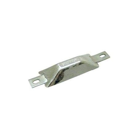 [22409] Rumpf-Zinkanode 200g rechteckig flach 110x35x15mm