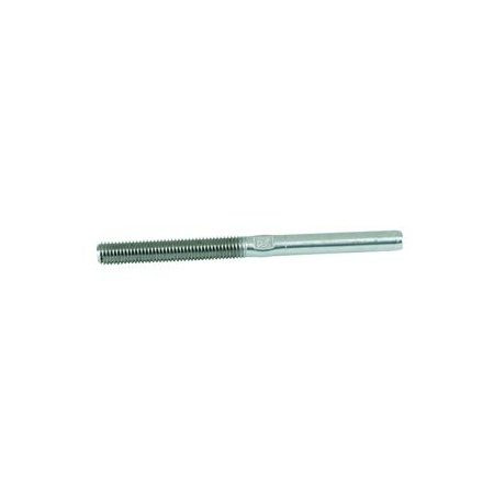 Gewindeterminal M5 rechts 2mmØ AISI316