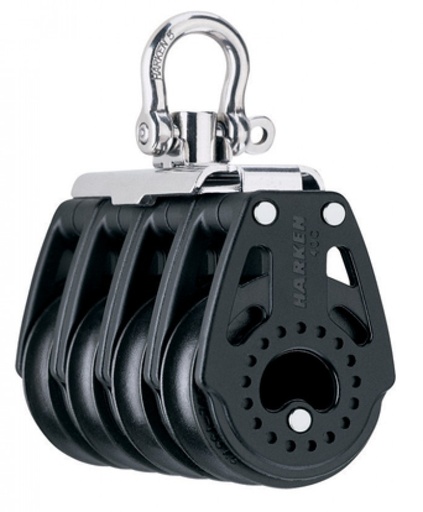 [40767] Harken 40 mm Carbo Vierfach-Block