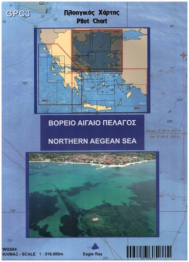 [1819/503] General Chart GPC 3- Northern Aegean Sea