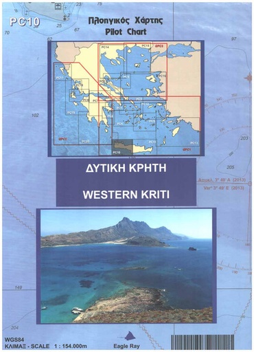 [1819/610] Pilot Chart PC 10 - Western Kriti