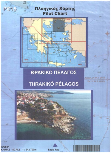 [1819/615] Pilot Chart PC 15 - Thrakikó Pélagos