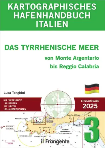 [1826/003] Kartographischer Hafenführer 3 - Italien - Das Tyrrhenische Meer