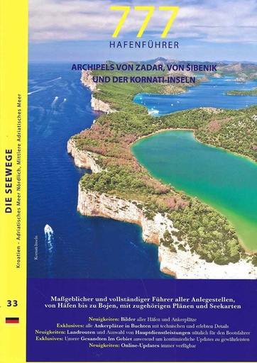 [1826/073] 777-Hafenführer - Die Seewege 33 - Kroatien - Obere Adria (Adriatisches Meer nördlich)