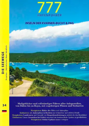 [1826/074] 777-Hafenführer - Die Seewege 34 - Kroatien - Obere Adria (Adriatisches Meer nördlich)