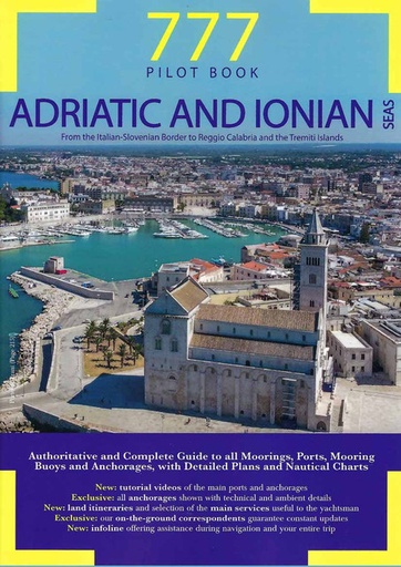 [1826/122] 777-Pilot Book (2) - Adriatic and Ionian Seas (From the Italian-Slowenian Border to Reggio