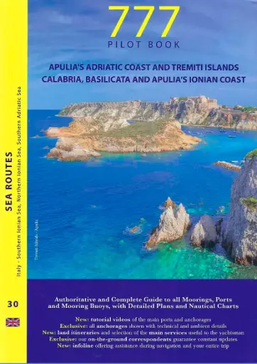 [1826/170] 777-Pilot Book - Sea Routes 30 - Italy - Southern & Northern Ionian Sea, Southern Adriatic Sea