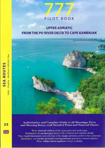 [1826/175] 777-Pilot Book - Sea Routes 35 - Italy-Croatia - Northern Adriatic Sea
