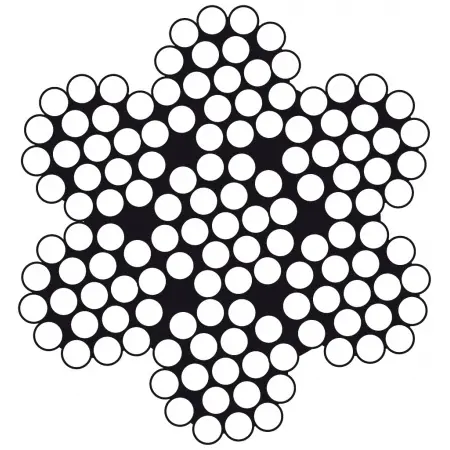 Edelstahldraht Wst. A4 7x19